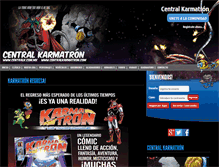 Tablet Screenshot of centralkarmatron.com